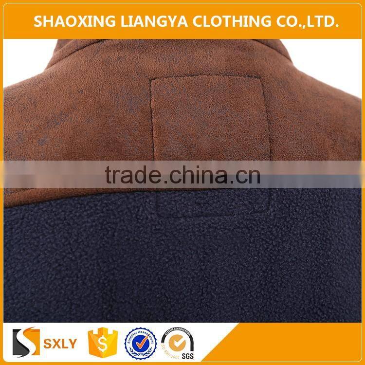 Customized outdoor winter warm wool flannel fleece jacket