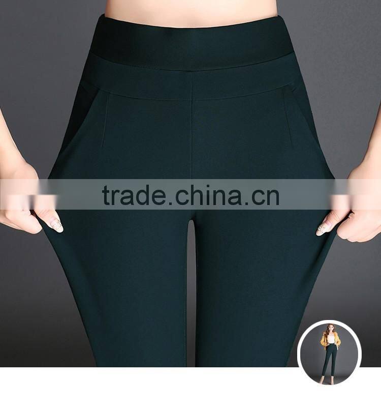 winter warm fleece high waist Leggings/pants clothing manufacturing companies in China