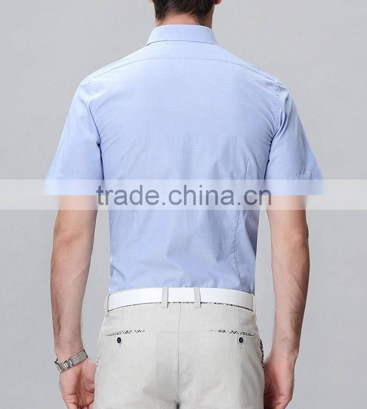 Wholesale slim fit t shirt for men light blue t shirt