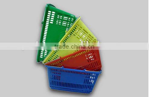Fruits and vegetables plastic baskets