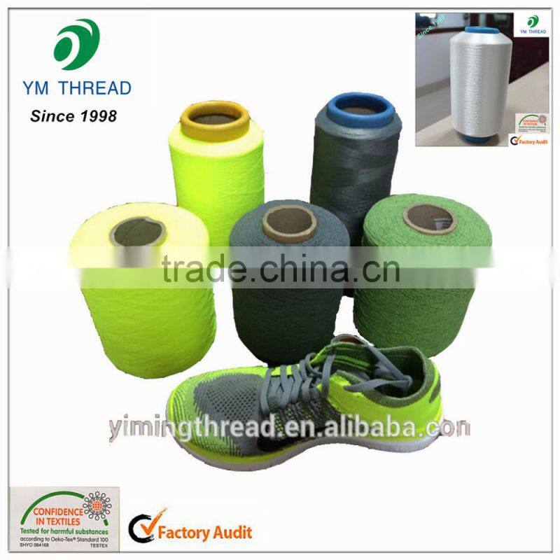 Garment Shoes Upper Raw Material Hot melt yarn 75D 100D 150D