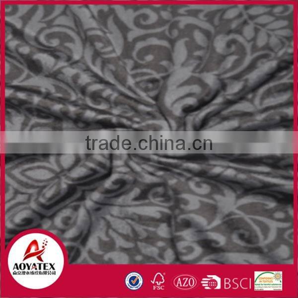 wholesale cheap ,new style r,280grm 100%polyester brushed pv fleece back with 180grm DTM solid microfiber cushion cover