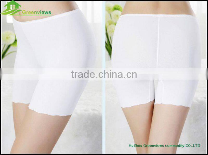 Women sexy control boyshort showing women panties high waist spandex polyester body shaper for fat women underwear