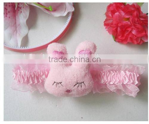 rose lovely rabbit baby bow hair bands