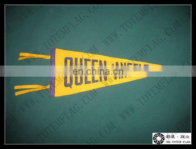 Felt Trangle Banner , Felt Pennant , Pennant