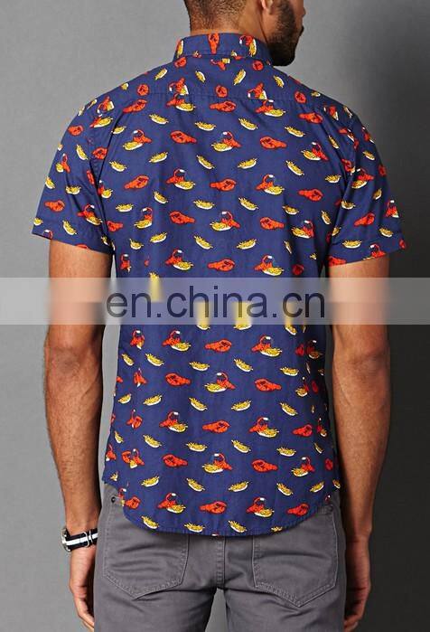 100% Cotton Best Selling Good Quality Design Man Shirt