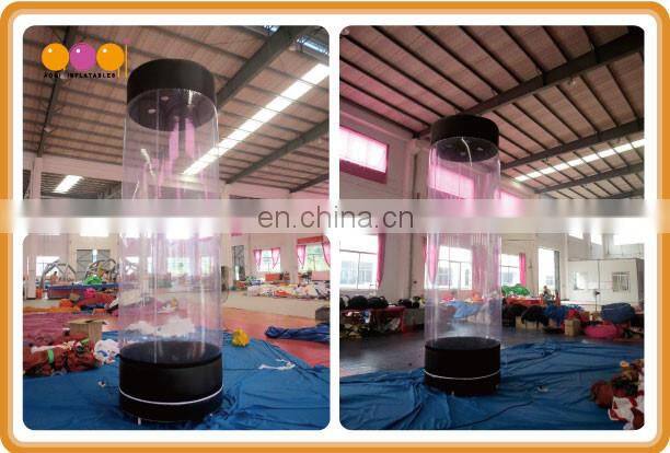 Outdoor advertising tubes inflatable column