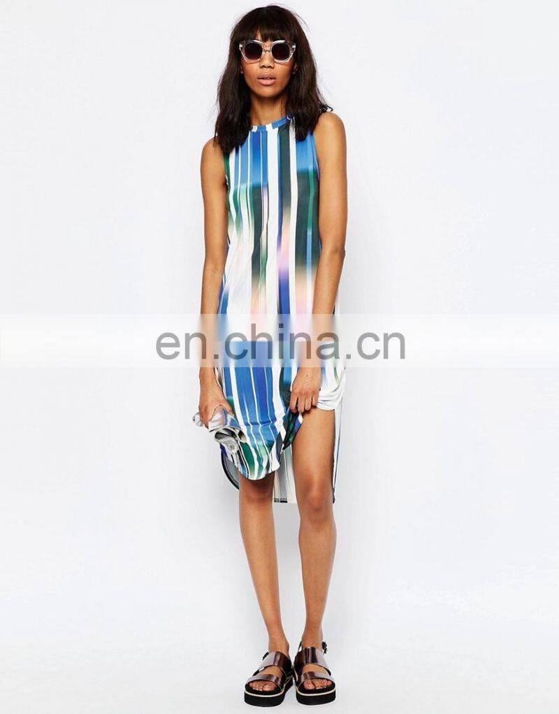 women clothing manufacturer printed wholesale long sleeve Maxi dress