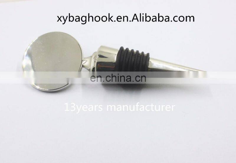 2017 fashion elegant red wine bottle stopper