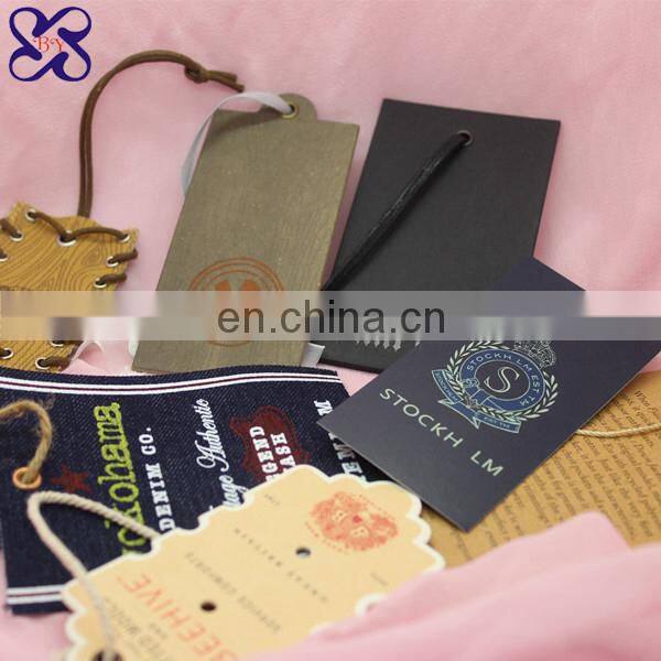 custom die cut hang tags/shirt hang tag