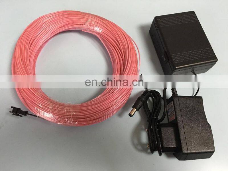 NEW Design Female to Male 2 Pin Connector EL wire 5-way splitter Extension cable for EL tape