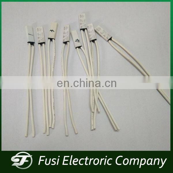 Normally Closed Snap Action Bimetal Thermal Switch Thermostat for Battery Protector