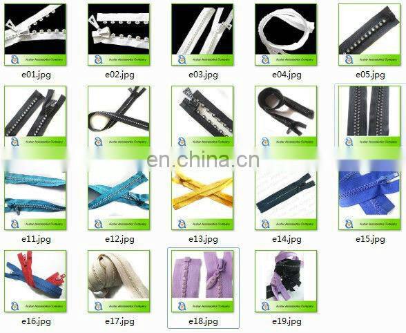 Wholesale Metal/Brass/Aluminum Zipper for Garment/Bag/Shoes