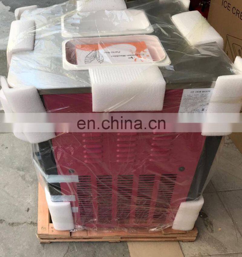 BJ168SD 12-16L/H Countertop Soft Ice Cream Maker Machine for Sale