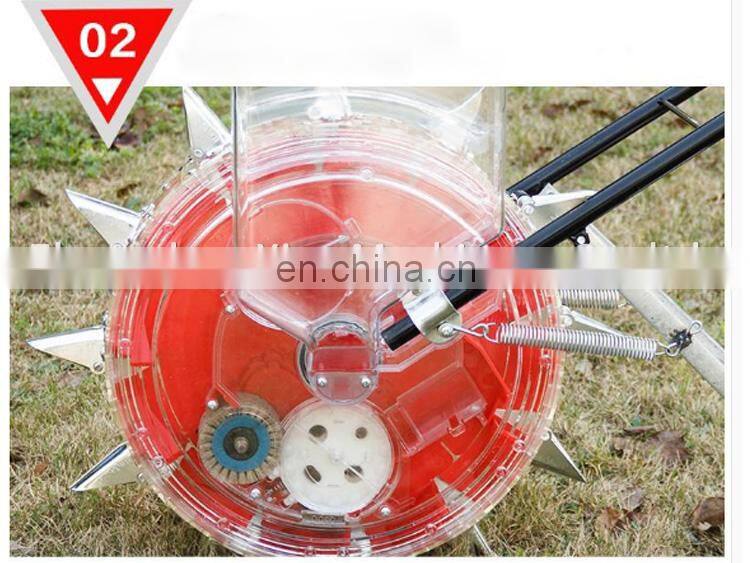 Easy to Hand Operate Corn Bean Seeder for Corn Seed Planter and Fertilizer