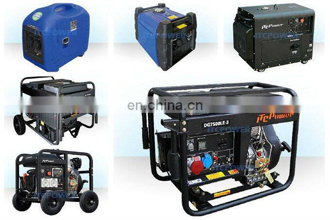 single phase portable air cooled welding diesel generator with sales promotion