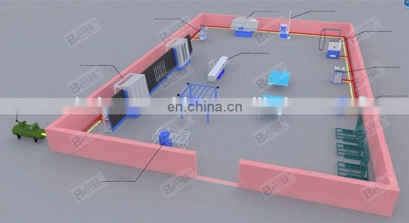 Insulating glass manufacturing equipment