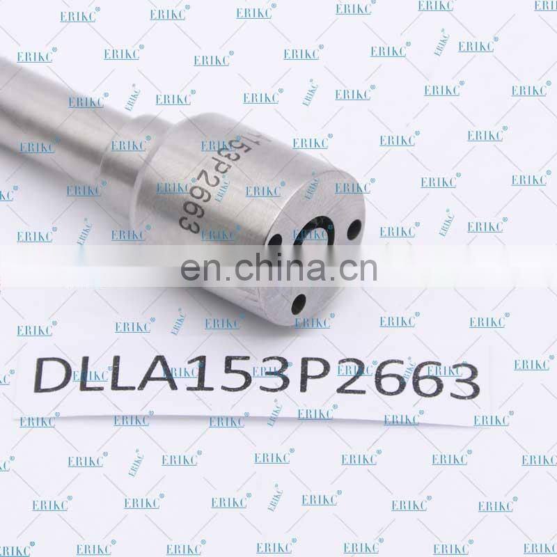ERIKC Fuel OilSpraying Nozzle DLLA 153 P2663 Common Rail Nozzle DLLA 153P2663 For Bo sch