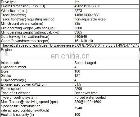 FOTON LOVOL TA704 70HP  China hot selling diesel farming tractor