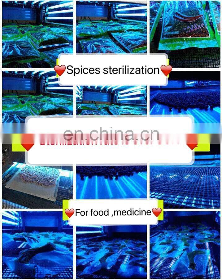 healthy life toiletries sterilizing medical Sterilization furnace / Tunnel type cosmetic UV sterilizer machine