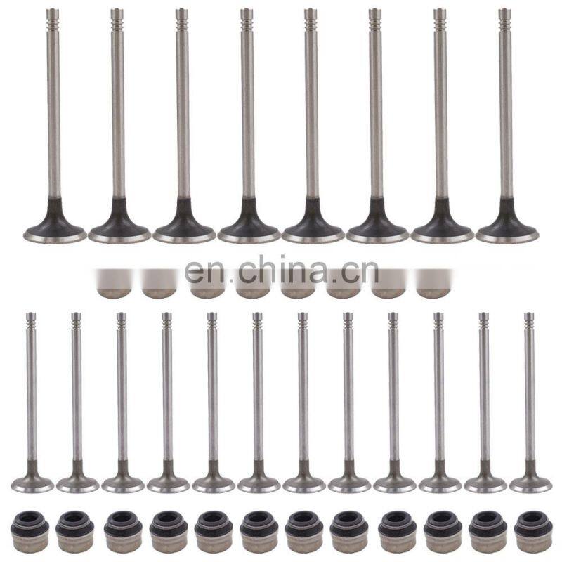Head Gasket Set Intake Exhaust Valves For 00-06 Audi Volkswagen Turbo 058 109 601*20