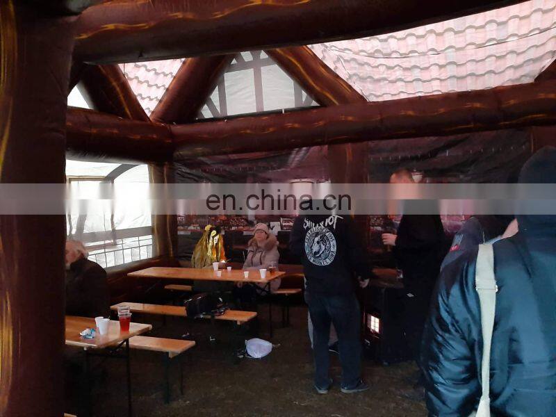 Commercial movable air pop up inflatable drink bar for events