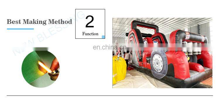 Outdoor Largest Inflatable Obstacle Course for Adults,Adrenaline Rush cheap inflatable obstacle course challenge