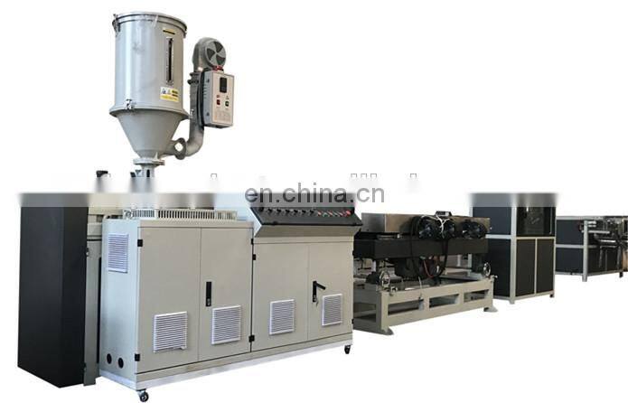PE conduit pipe corrugated tube/ Flexible plastic corrugated tube convoluted tubes split loom tubing making machine