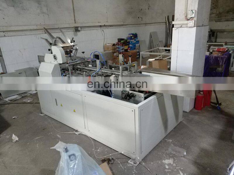 Automatic tissue paper carton box packaging machine