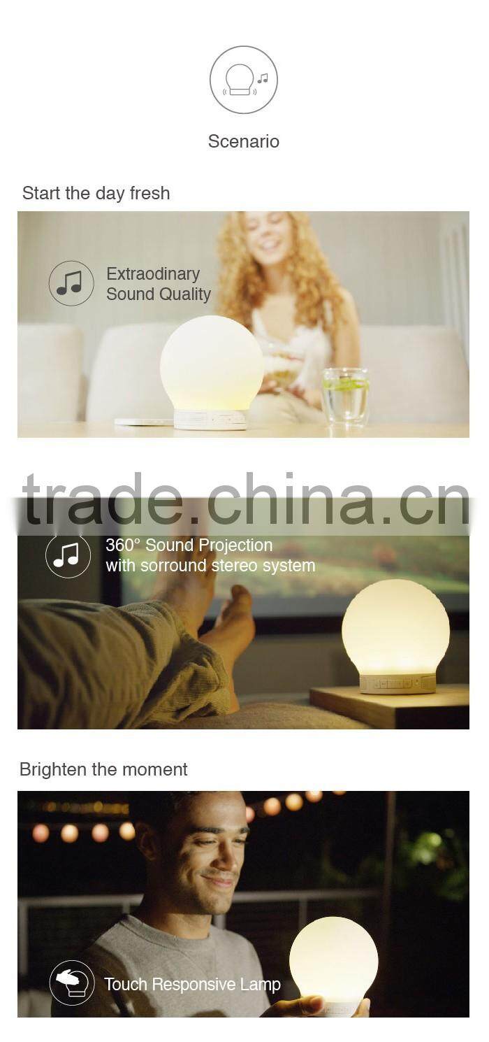 Popular Bluetooth Portable Led Light Mini Lamp Speaker