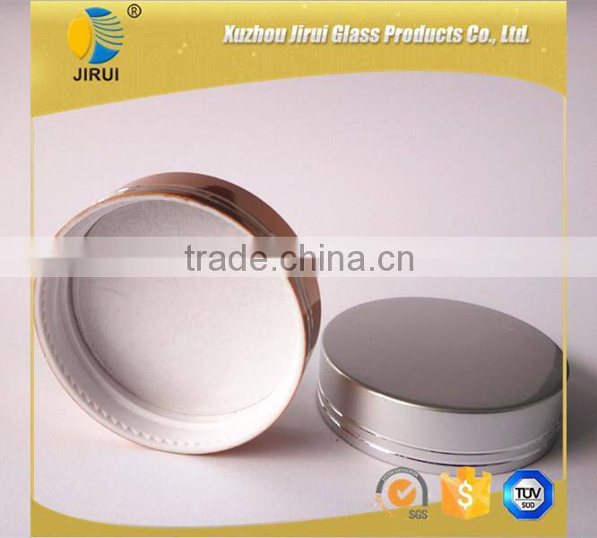 alumite caps for glass jars with different colours