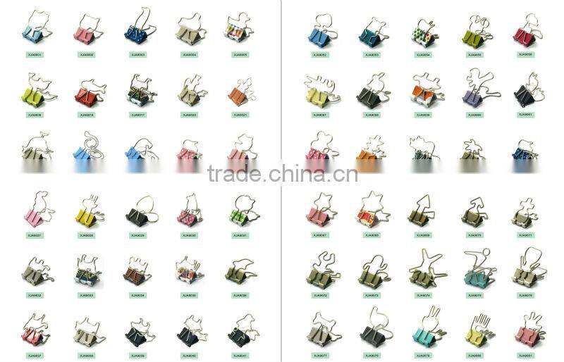Beautiful flower metal binder clips