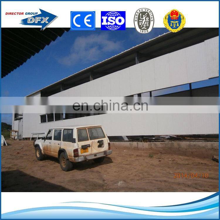 Prefab constructed hot rolled prime structural steel H beam Storehouses shed