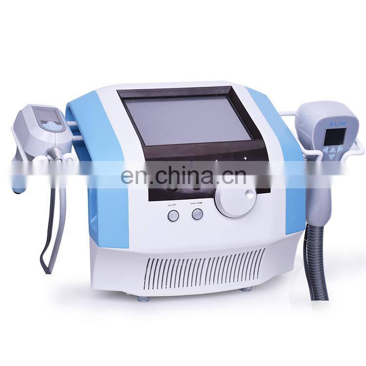 Portable BBLS anti-aging 2 in 1 RF face lifting ultrasound skin tightening wrinkle removal machine