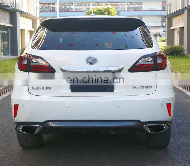 Runde Car Modification PP Material Old Lexus RX270 Upgrade New Style RX350 Front Rear Bumper For 09-14 Lexus RX270 Body Kit