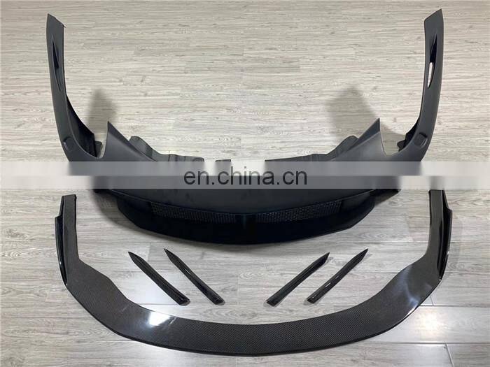 Runde Auto motives For Ferrari 458 Upgrade Prior Design Half Carbon Body Kit Hood Front Bumper Rear Bumper Side Skirts Spoiler