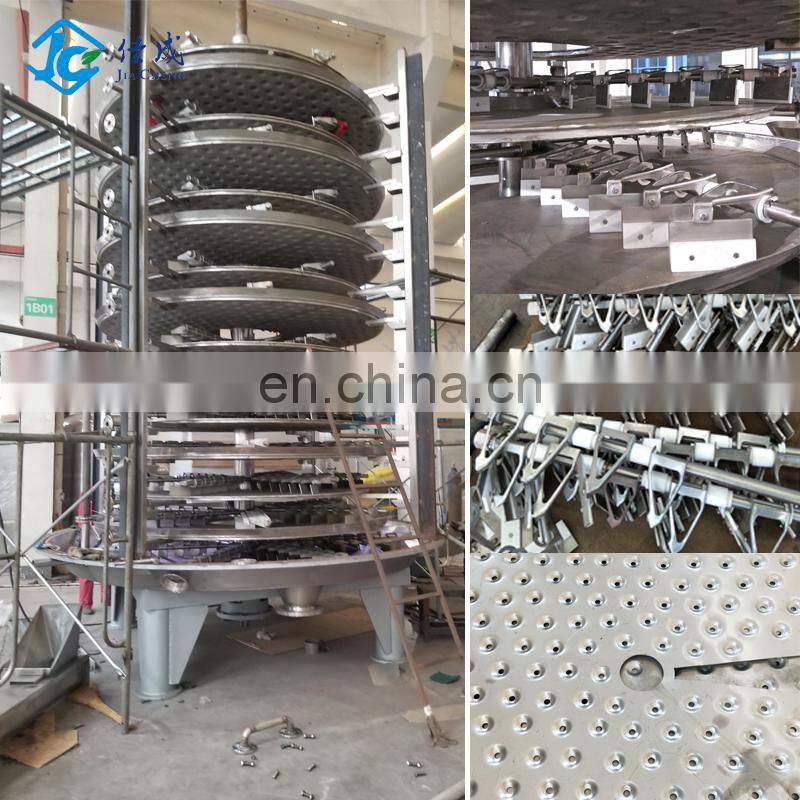 China Manufactory vacuum disc dryer kitchen waste vacuum dryer/powder disc plate dryer