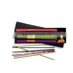 scented incense sticks/Cone incense/perfume sticks gift set with ceramic holder