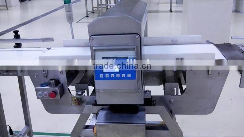 High sensitivity food industry food grade conveyor belt metal detector for sale