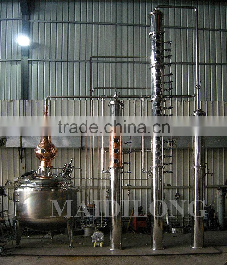 High quality Maidilong alcohol distillation equipment manufacturers