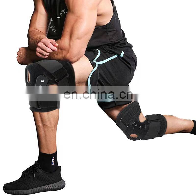 Sports kneepad mountaineering outdoor running cycling men and women anti-slip steel plate support knee support protection