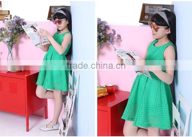 summer wear new summer dress ladies girls girls a hollow sleeveless dress small fragrant