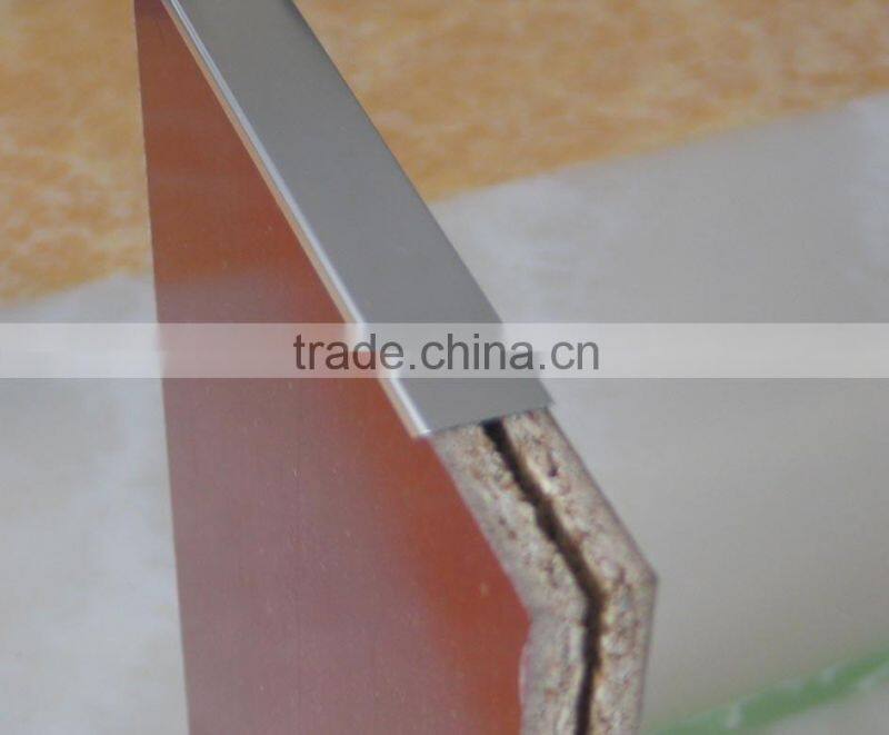 Small aluminum extrusion profile for decoration T shape profile