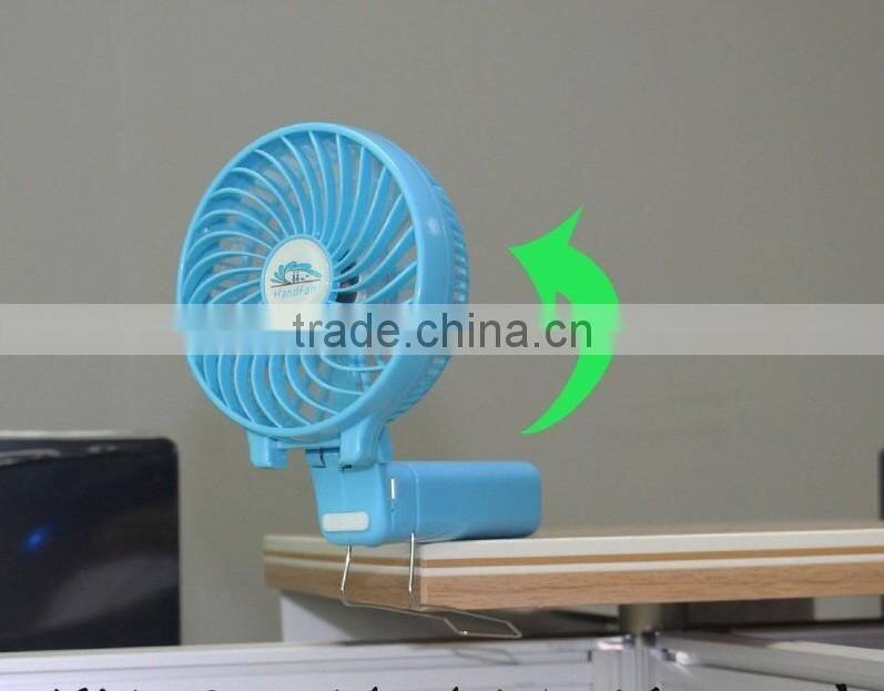 Rechargeable Battery Portable Handheld Mini USB Labtop Desk Fan Stepless Speed Big Wind mini USB ABS Fan