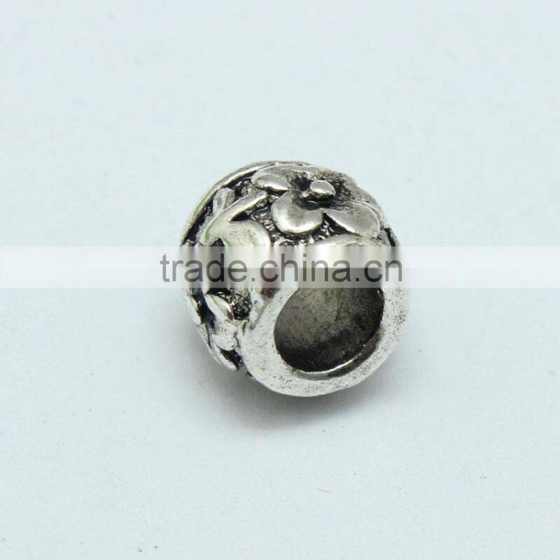 Europe and America Fashional Round Hole Beads, Anti-silver Bracelet & Necklace Accessories