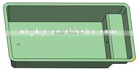 Inground Fiberglass swimming Pool Shell for Spa Tube(L3.0xW1.5xH0.6M)