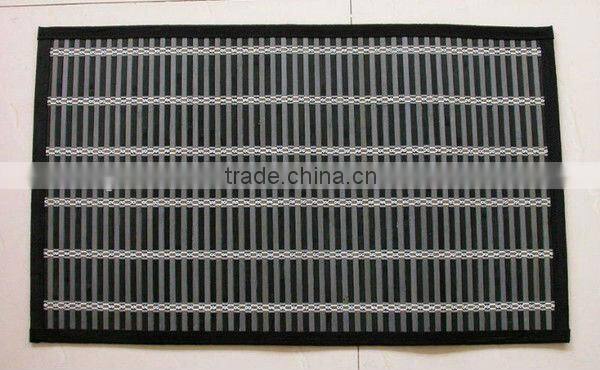 Fashion zhejiang good quality printed carpet products bamboo natural textile