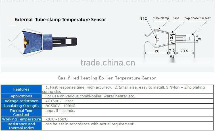 Temperature Sensor for Heating Boiler