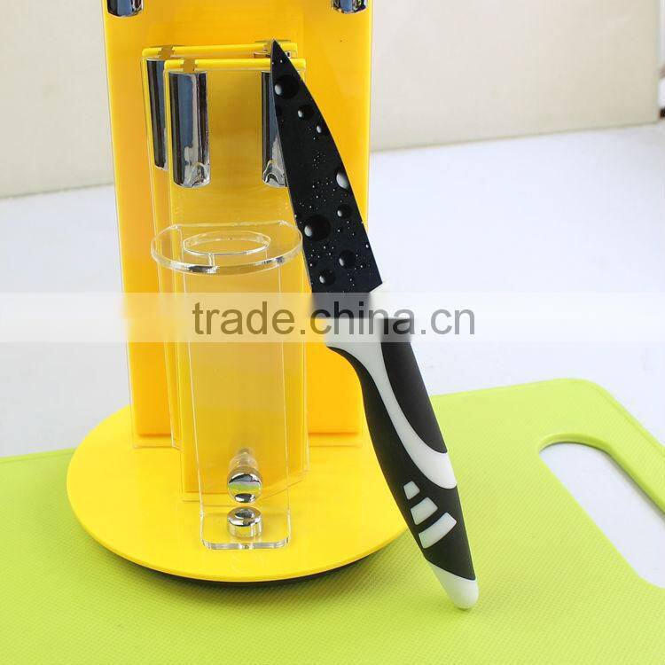 color printing paring knife set