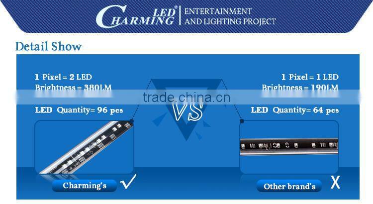 IP 42 waterproof falling star led light strip for disco /bar